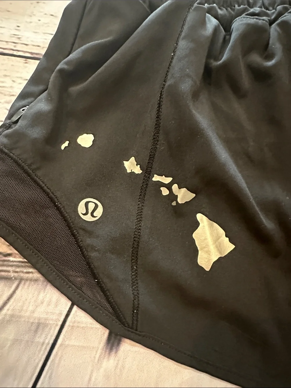 lululemon athletica Hawaii edition Black Women's Athletic Shorts